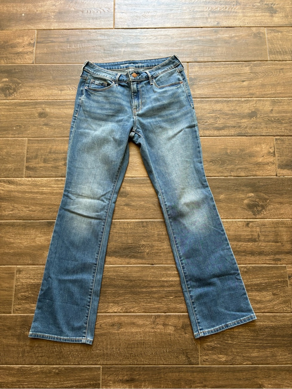 Old Navy Women's Light Blue Flare Jeans